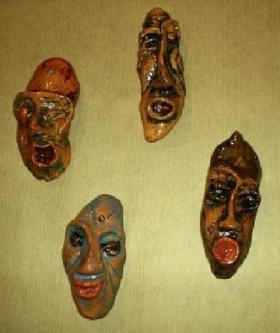 mascherine di terracotta